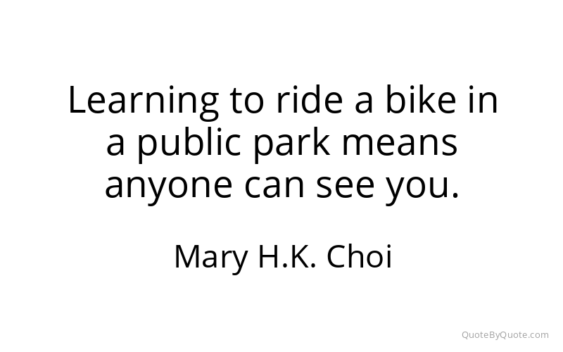 Preview image for this quote by Mary H.K. Choi