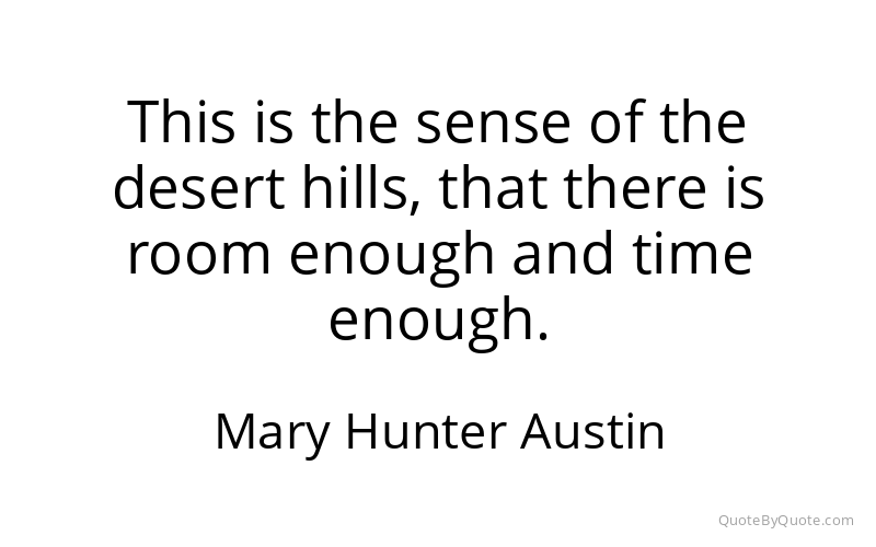 Preview image for this quote by Mary Hunter Austin