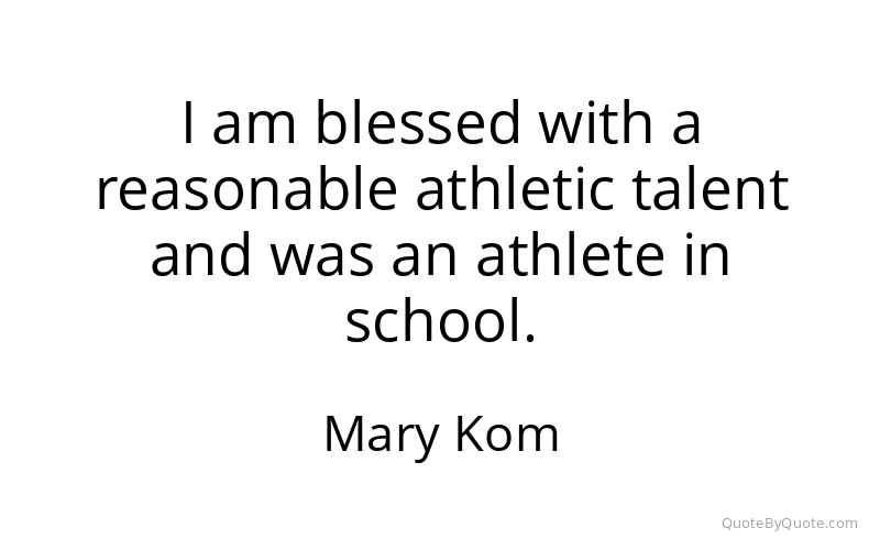 Preview image for this quote by Mary Kom