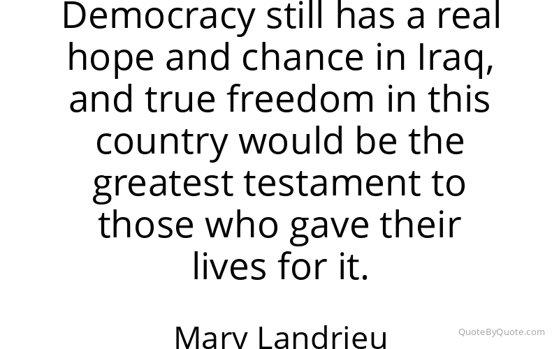 Preview image for this quote by Mary Landrieu