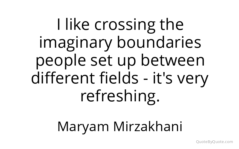 Preview image for this quote by Maryam Mirzakhani
