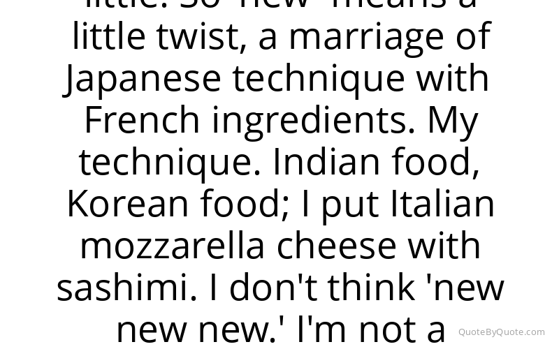 Preview image for this quote by Masaharu Morimoto