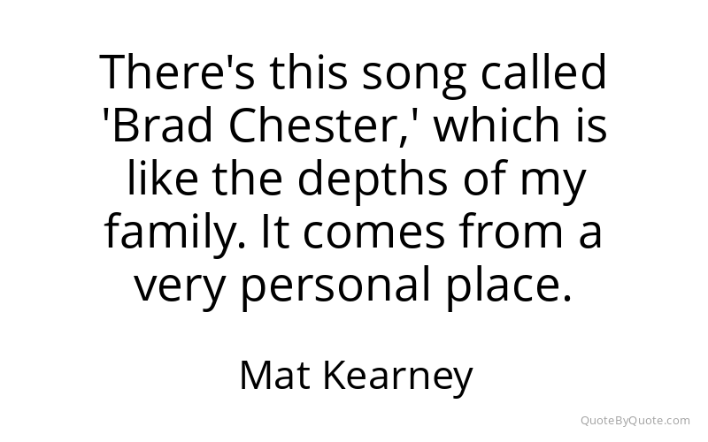 Preview image for this quote by Mat Kearney
