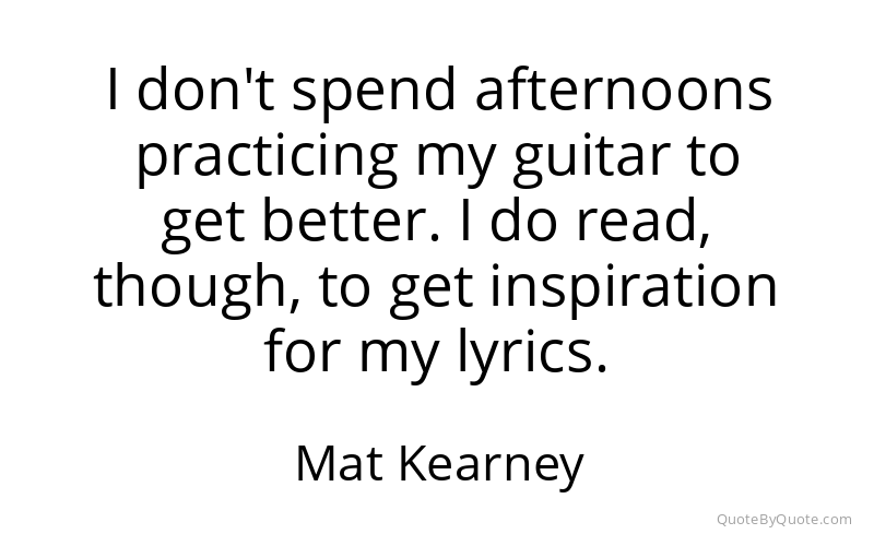 Preview image for this quote by Mat Kearney