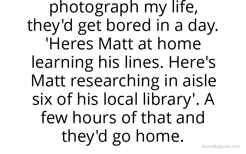 Preview image for this quote by Matt Damon