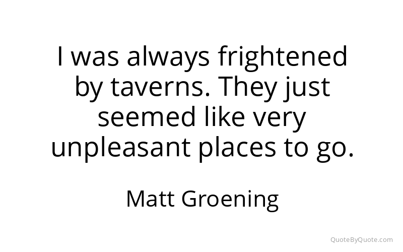 Preview image for this quote by Matt Groening