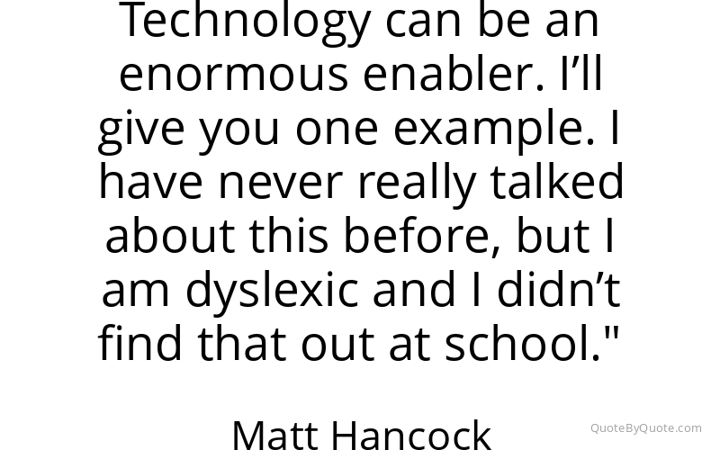 Preview image for this quote by Matt Hancock