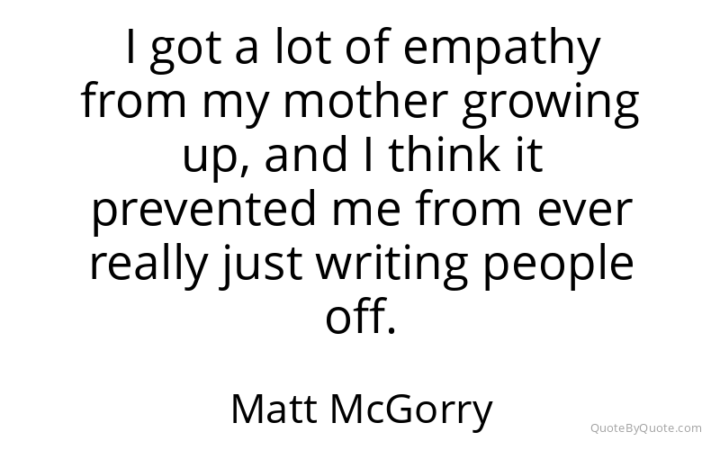 Preview image for this quote by Matt McGorry