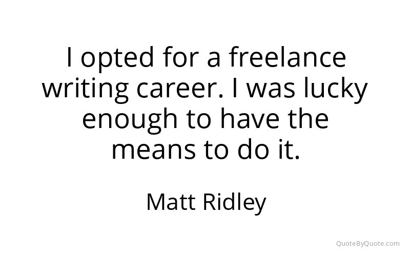Preview image for this quote by Matt Ridley