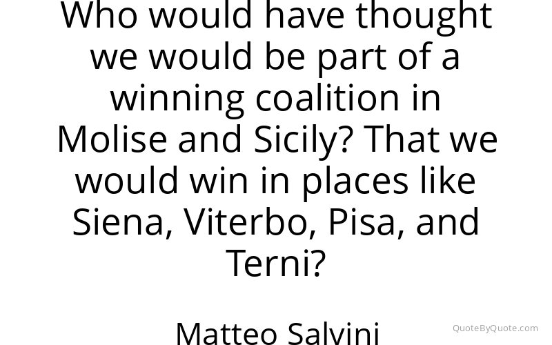 Preview image for this quote by Matteo Salvini