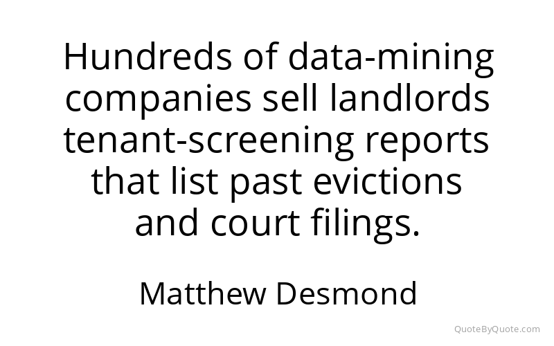 Preview image for this quote by Matthew Desmond