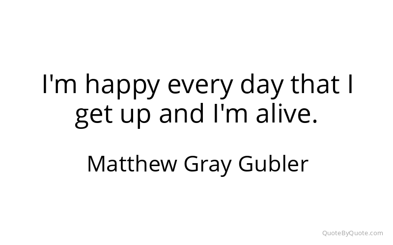 Preview image for this quote by Matthew Gray Gubler