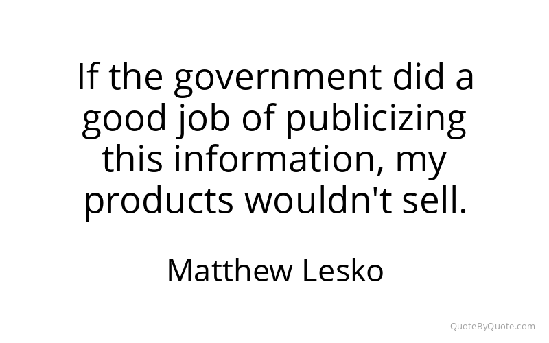 Preview image for this quote by Matthew Lesko