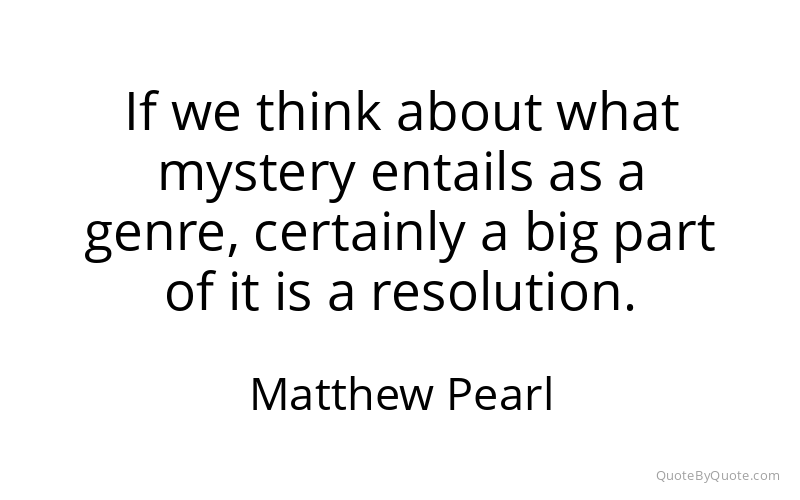 Preview image for this quote by Matthew Pearl
