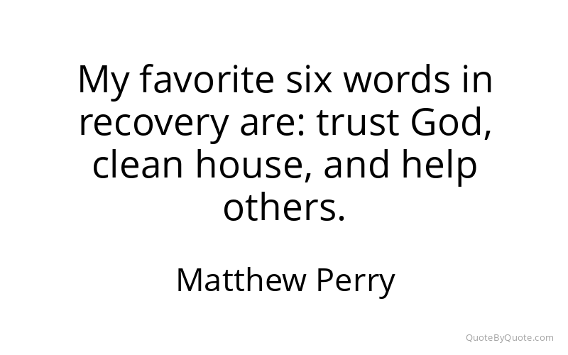 Preview image for this quote by Matthew Perry