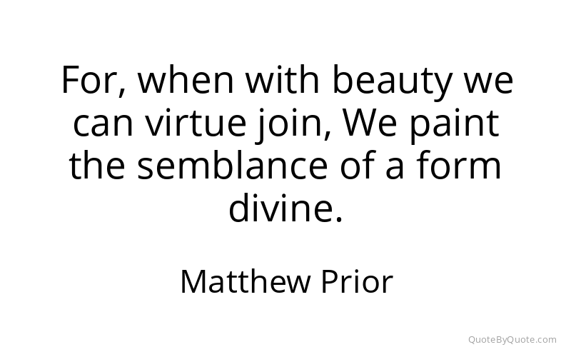 Preview image for this quote by Matthew Prior