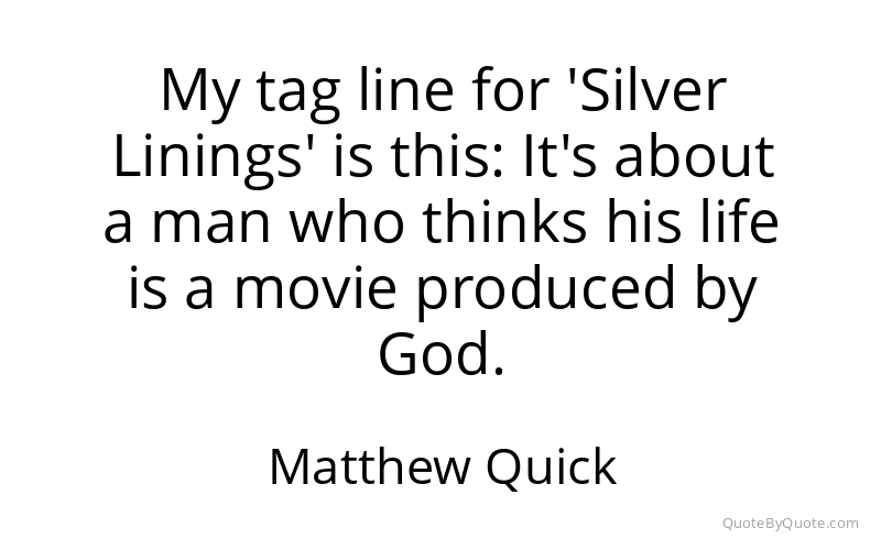 Preview image for this quote by Matthew Quick