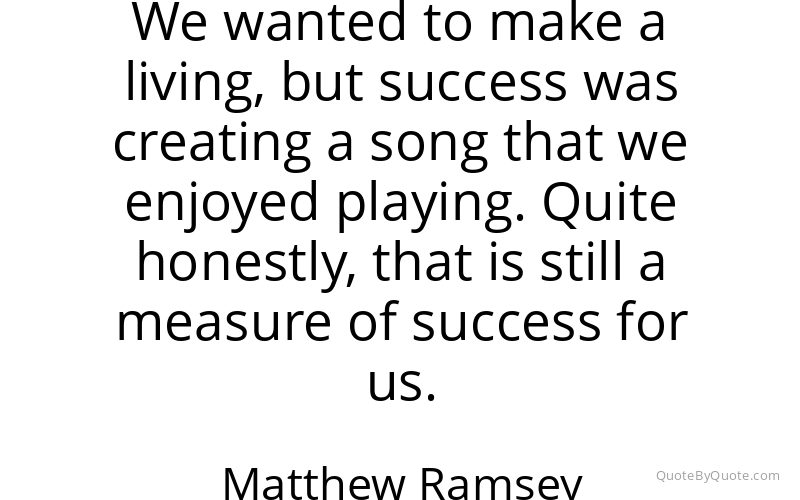 Preview image for this quote by Matthew Ramsey