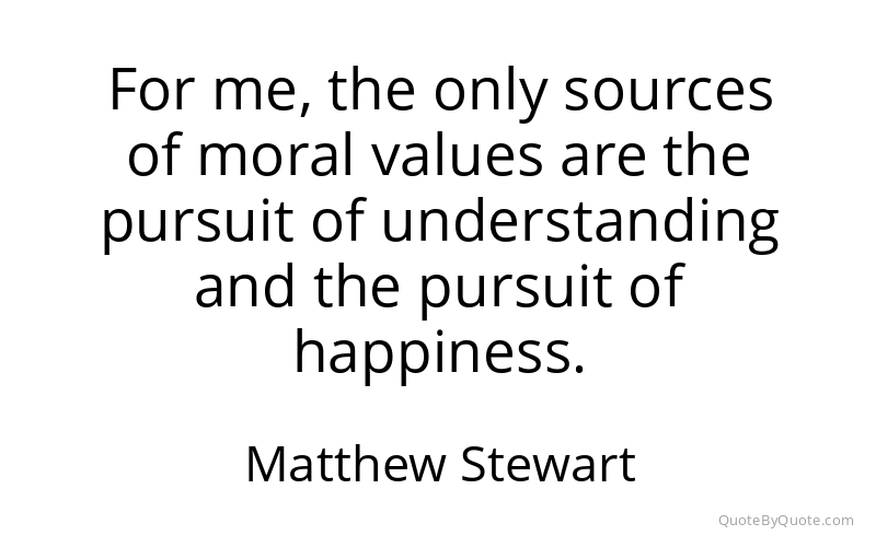 Preview image for this quote by Matthew Stewart