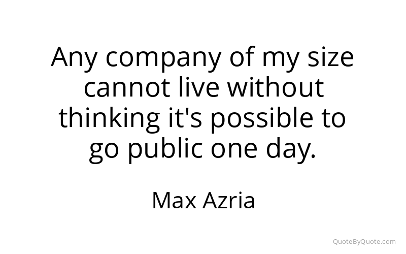 Preview image for this quote by Max Azria