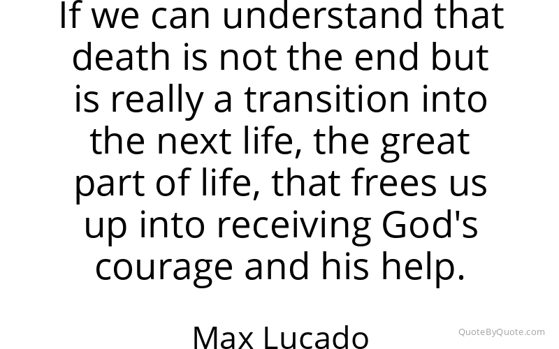Preview image for this quote by Max Lucado