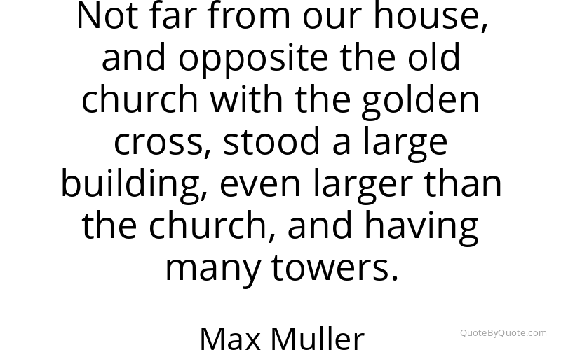 Preview image for this quote by Max Muller