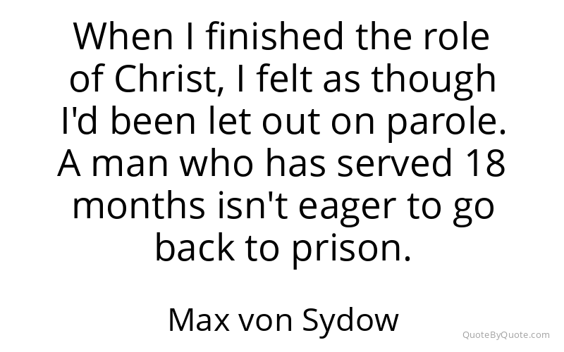 Preview image for this quote by Max von Sydow