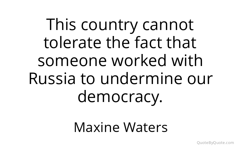 Preview image for this quote by Maxine Waters