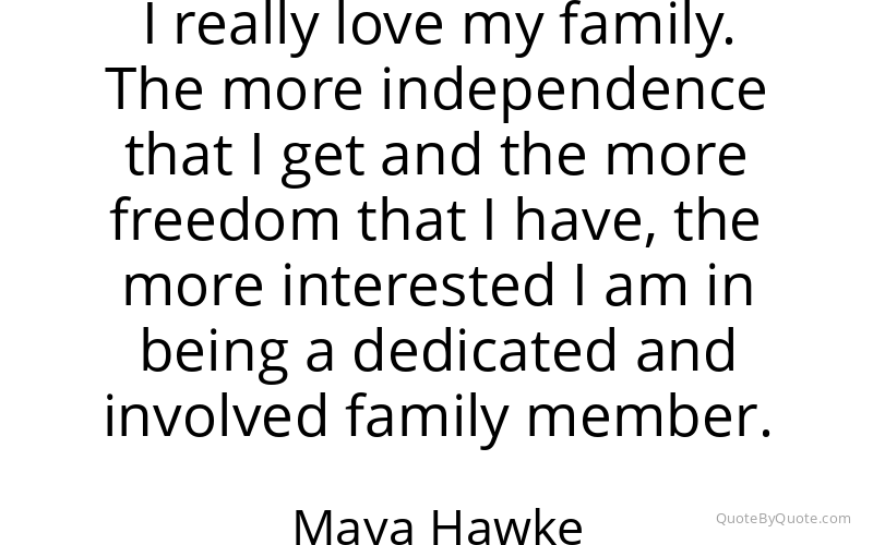 Preview image for this quote by Maya Hawke