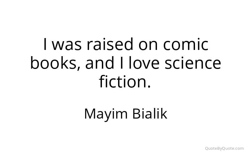 Preview image for this quote by Mayim Bialik