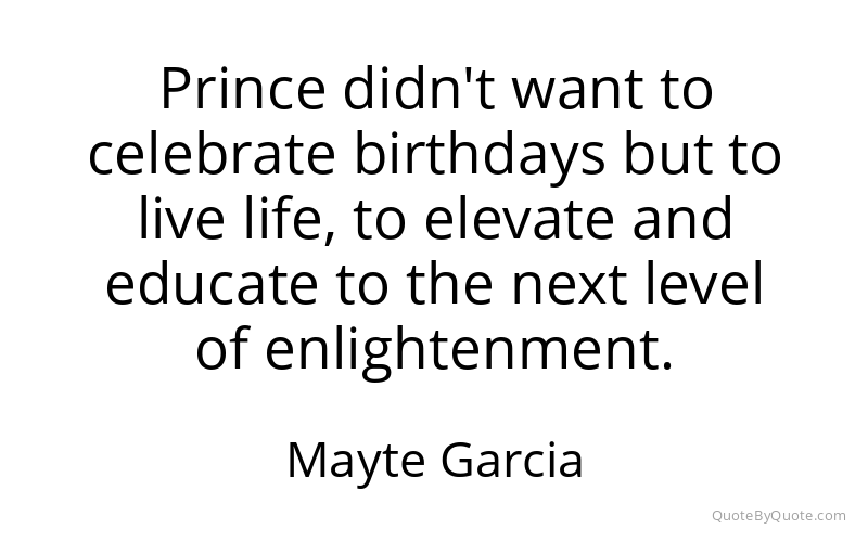 Preview image for this quote by Mayte Garcia