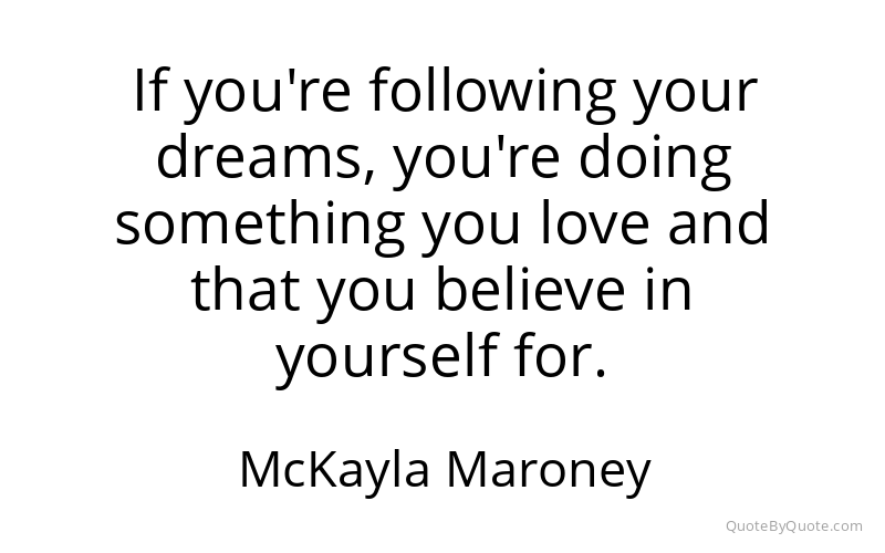 Preview image for this quote by McKayla Maroney