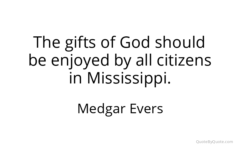 Preview image for this quote by Medgar Evers