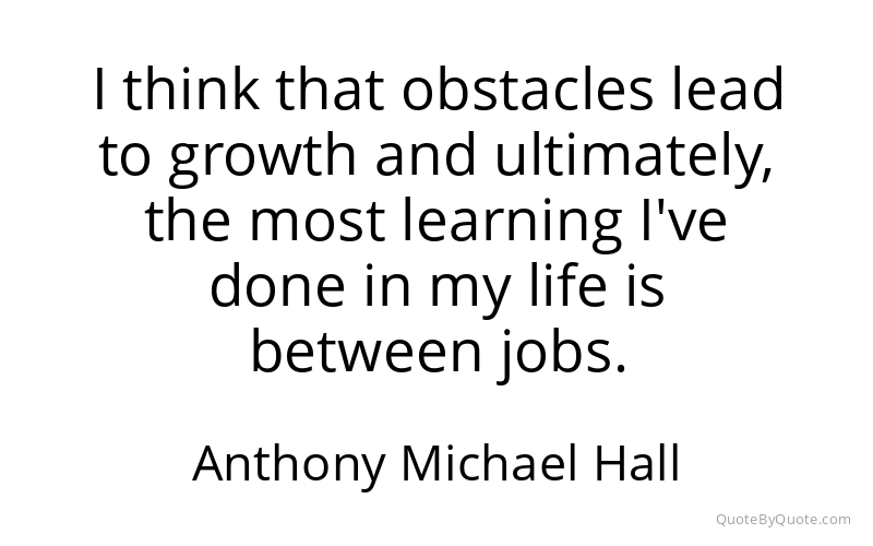 Preview image for this quote by Anthony Michael Hall