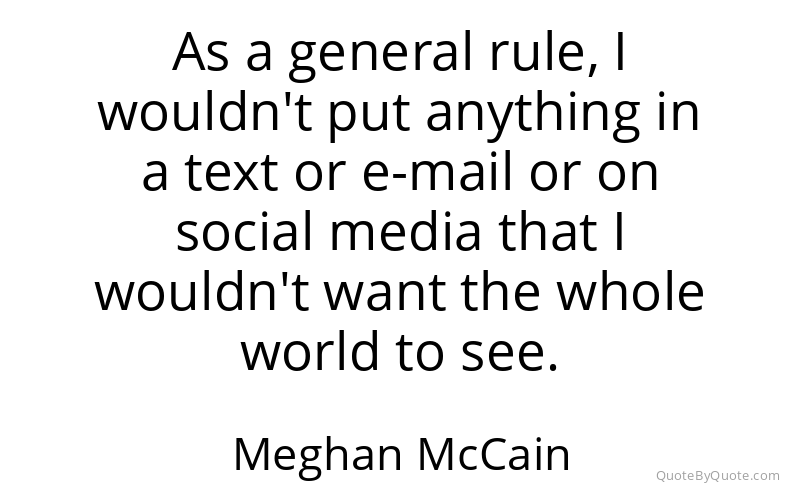 Preview image for this quote by Meghan McCain