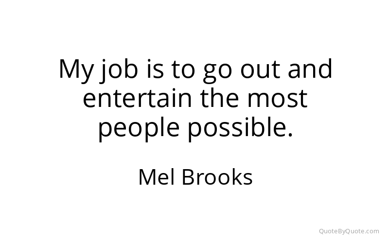 Preview image for this quote by Mel Brooks