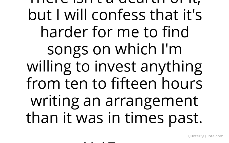 Preview image for this quote by Mel Torme