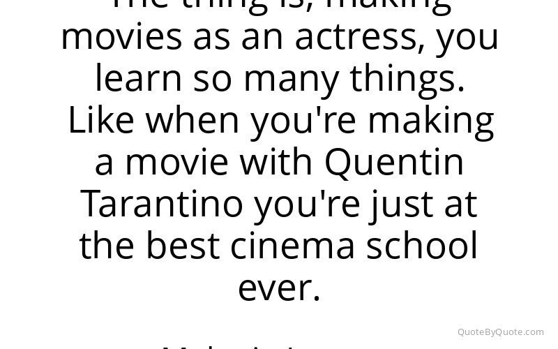 Preview image for this quote by Melanie Laurent