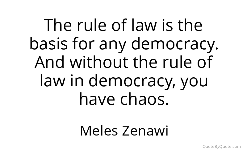 Preview image for this quote by Meles Zenawi
