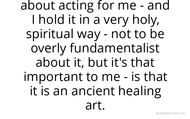 Preview image for this quote by Melissa Leo