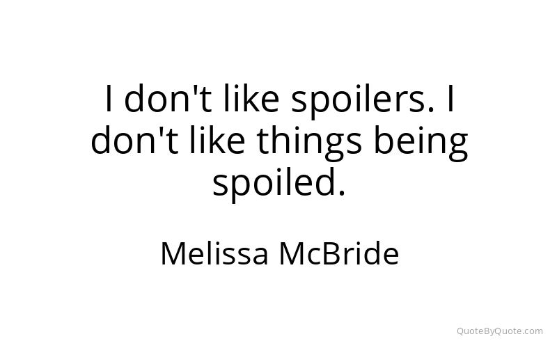 Preview image for this quote by Melissa McBride