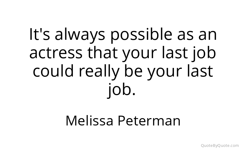 Preview image for this quote by Melissa Peterman