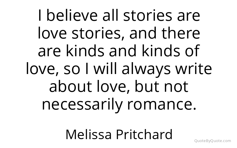 Preview image for this quote by Melissa Pritchard