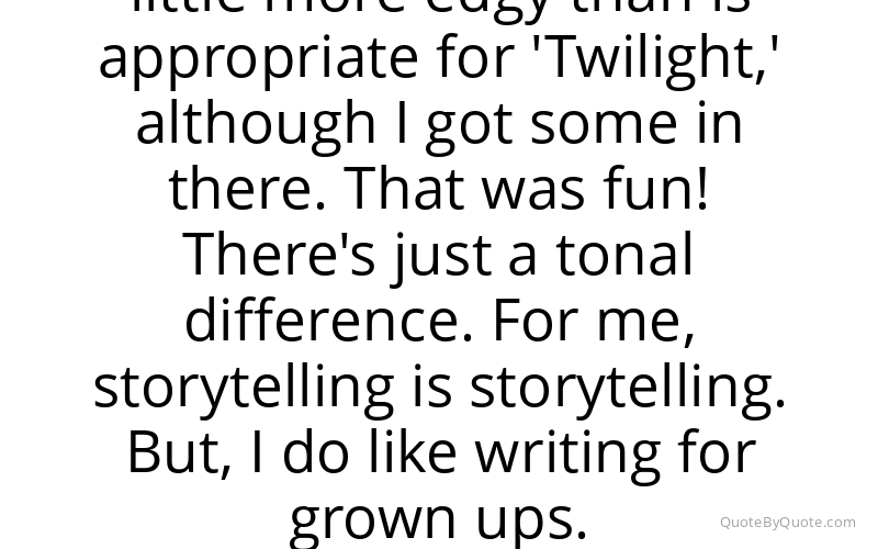 Preview image for this quote by Melissa Rosenberg
