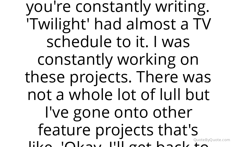 Preview image for this quote by Melissa Rosenberg
