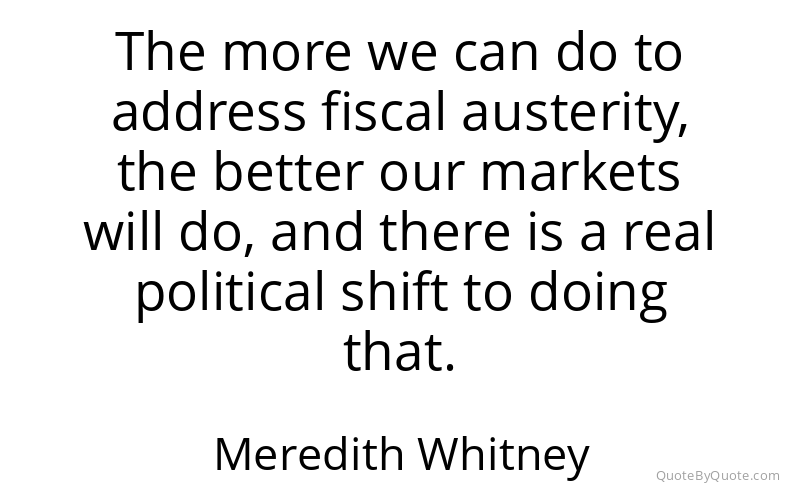 Preview image for this quote by Meredith Whitney