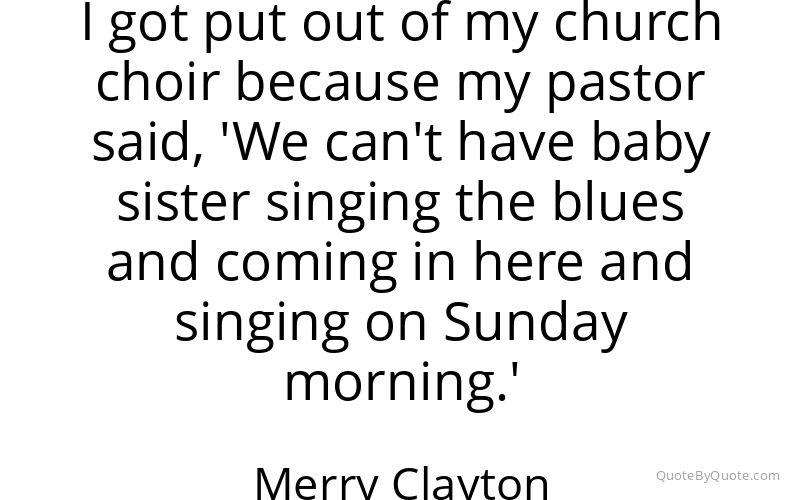 Preview image for this quote by Merry Clayton