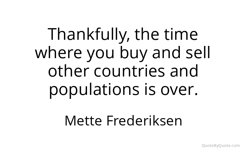 Preview image for this quote by Mette Frederiksen