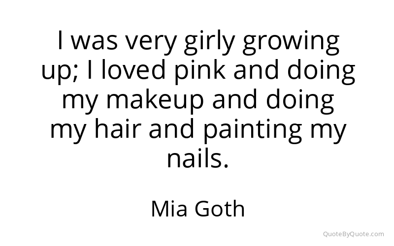 Preview image for this quote by Mia Goth
