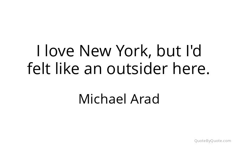 Preview image for this quote by Michael Arad
